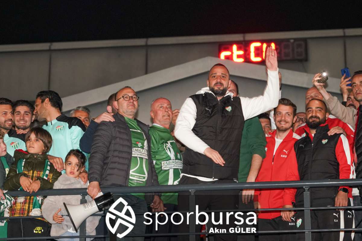 BURSASPOR ŞAMPİYONLUK KUTLAMASI