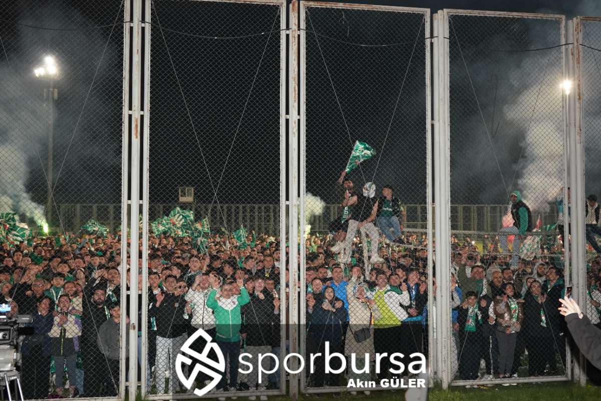 BURSASPOR ŞAMPİYONLUK KUTLAMASI