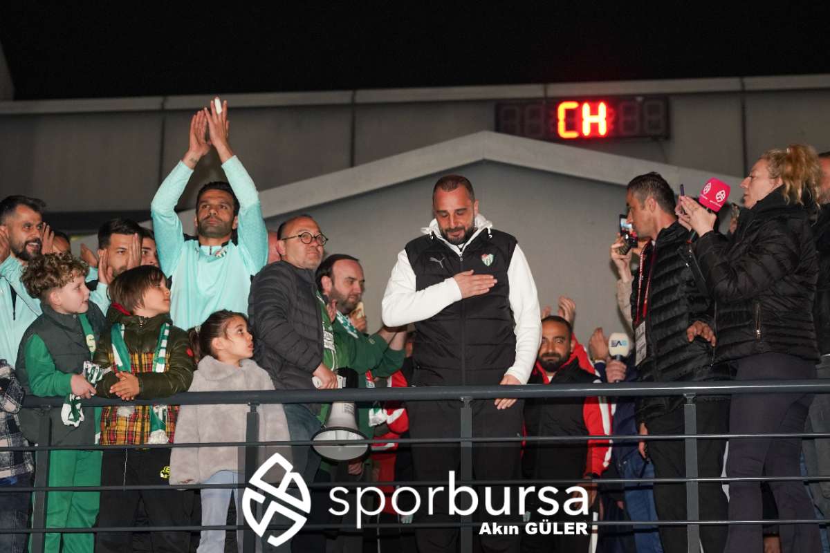BURSASPOR ŞAMPİYONLUK KUTLAMASI