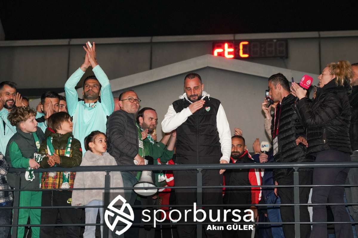 BURSASPOR ŞAMPİYONLUK KUTLAMASI
