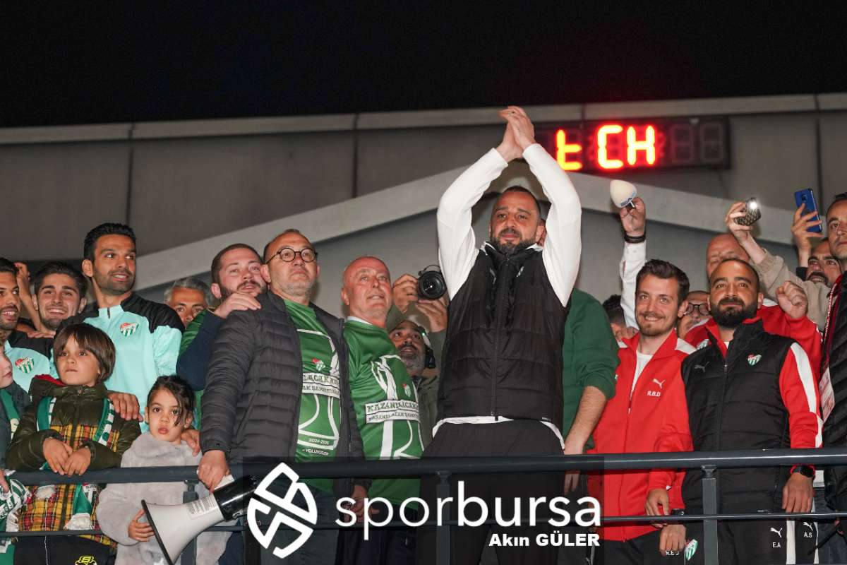 BURSASPOR ŞAMPİYONLUK KUTLAMASI