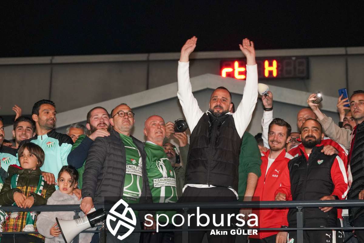BURSASPOR ŞAMPİYONLUK KUTLAMASI
