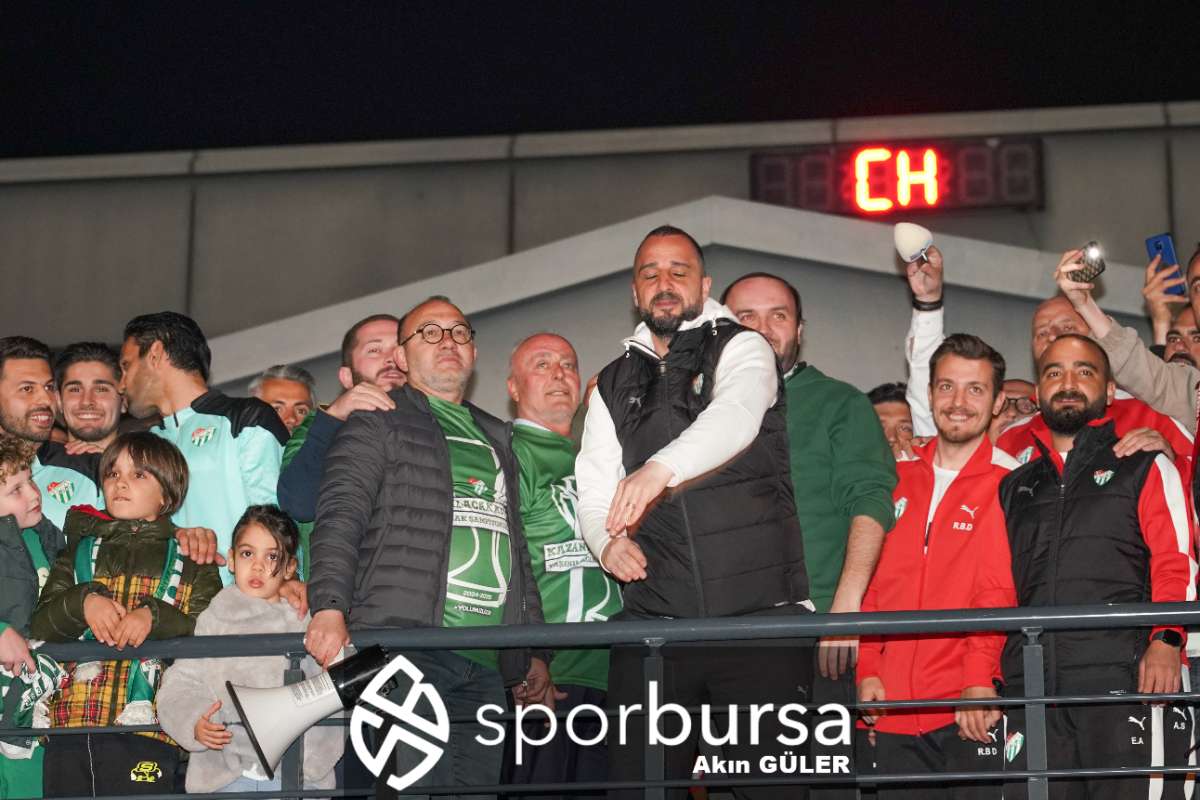BURSASPOR ŞAMPİYONLUK KUTLAMASI