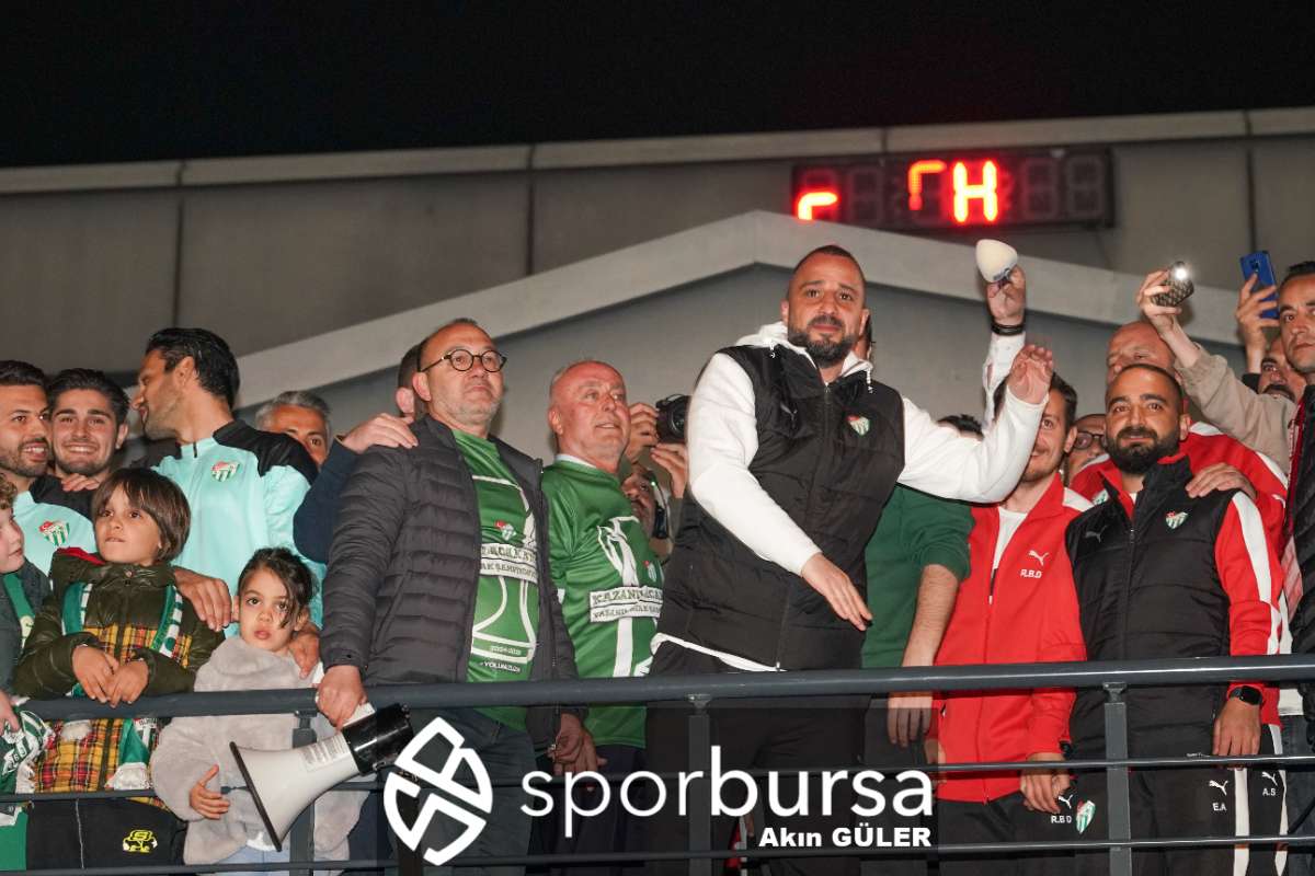 BURSASPOR ŞAMPİYONLUK KUTLAMASI