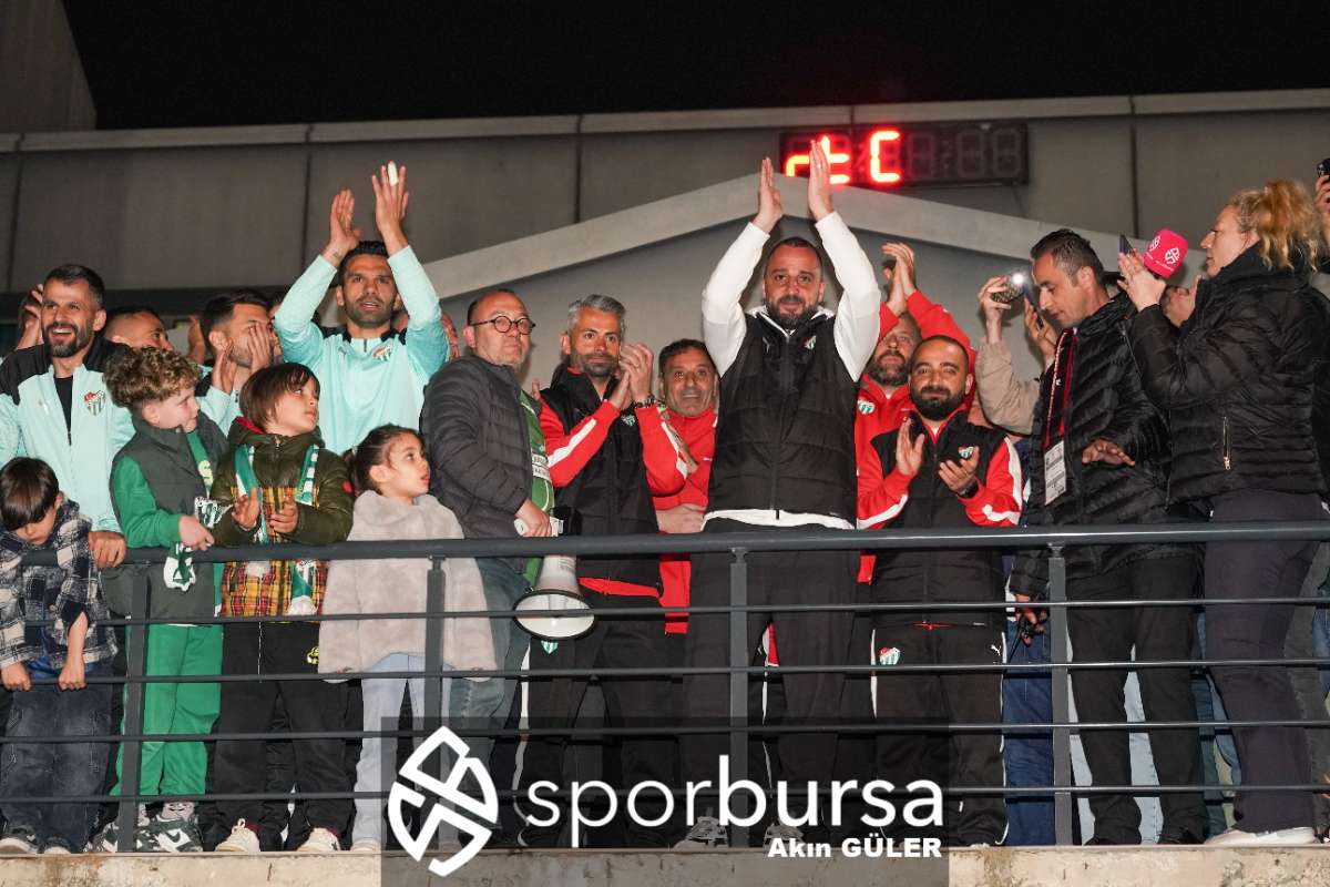 BURSASPOR ŞAMPİYONLUK KUTLAMASI