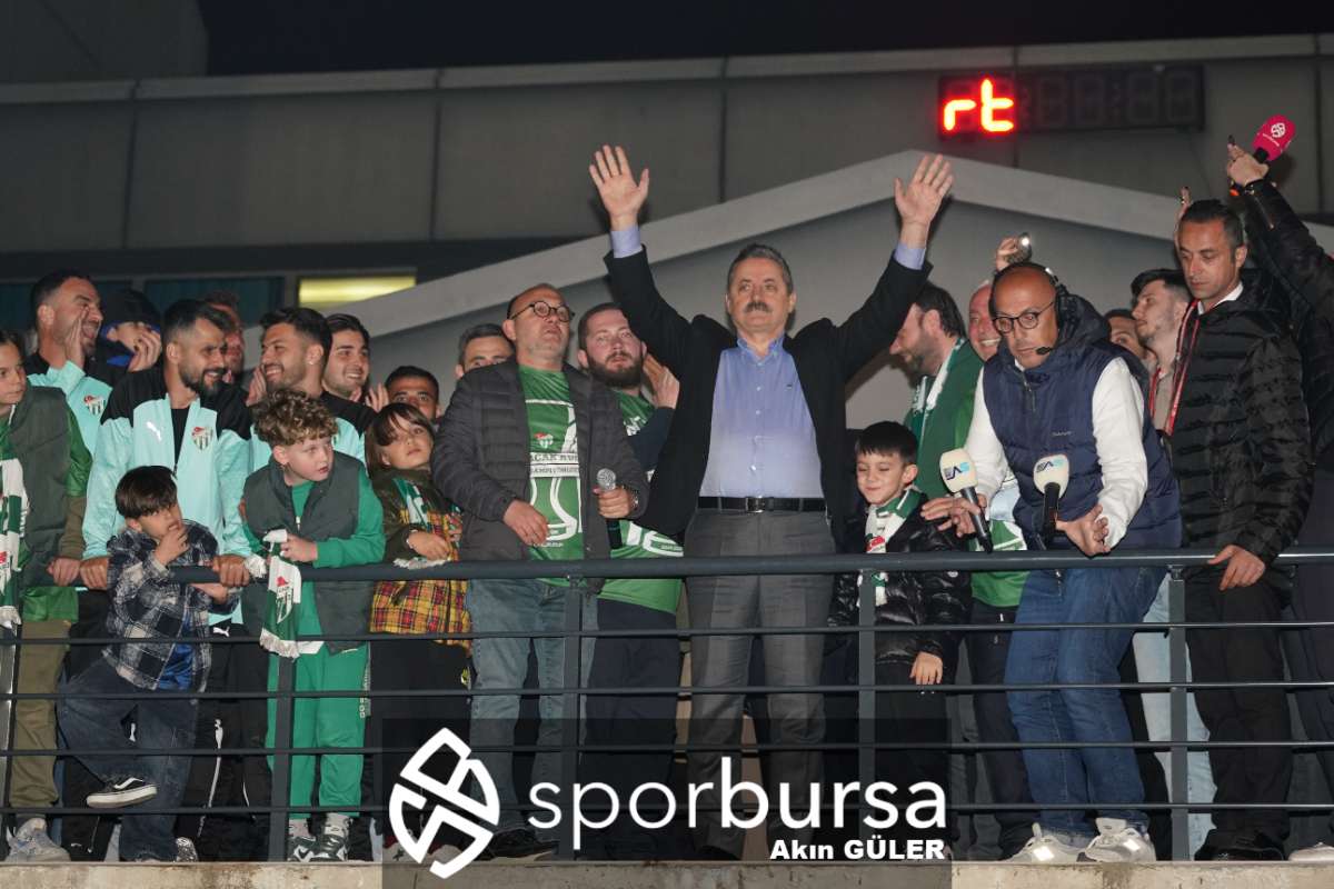 BURSASPOR ŞAMPİYONLUK KUTLAMASI