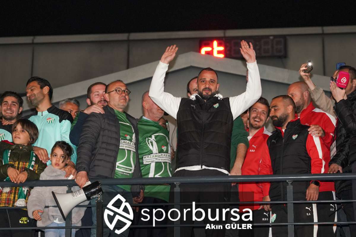 BURSASPOR ŞAMPİYONLUK KUTLAMASI