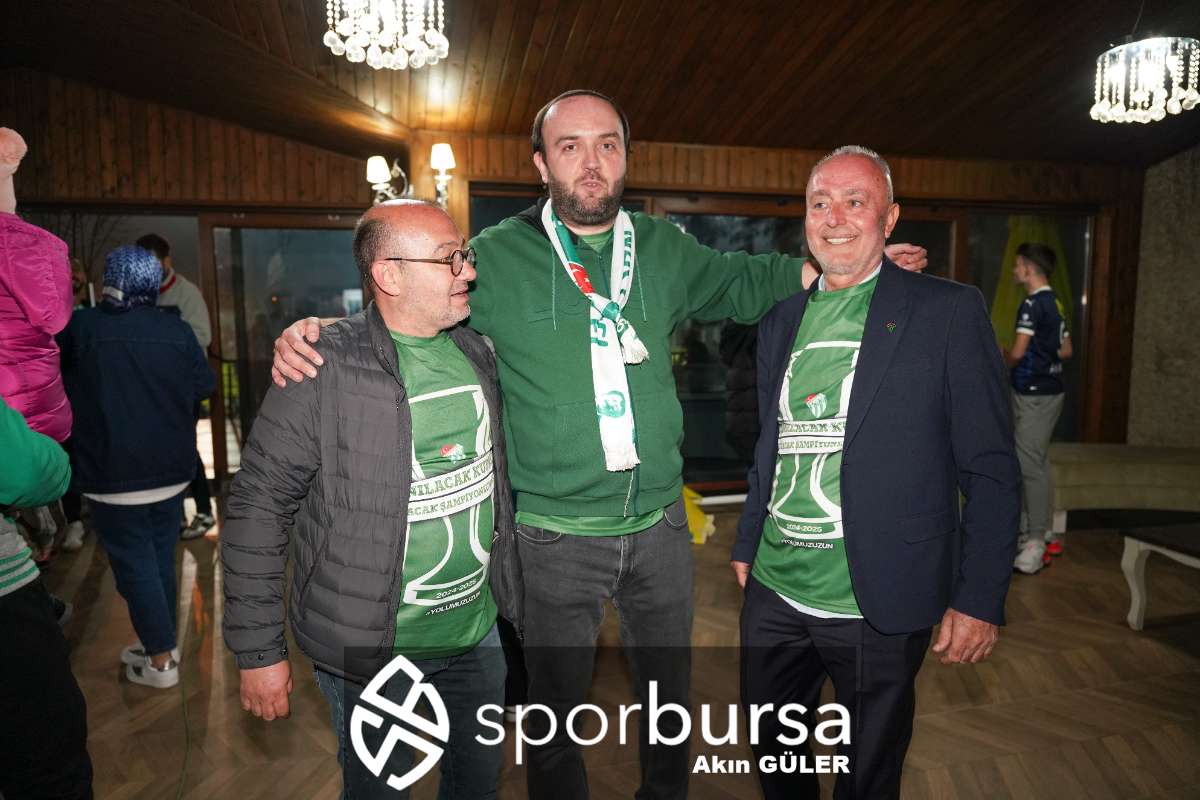 BURSASPOR ŞAMPİYONLUK KUTLAMASI