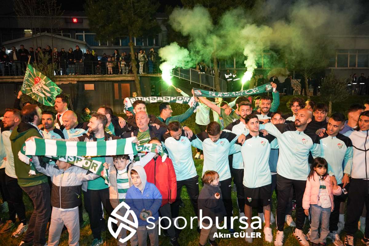 BURSASPOR ŞAMPİYONLUK KUTLAMASI