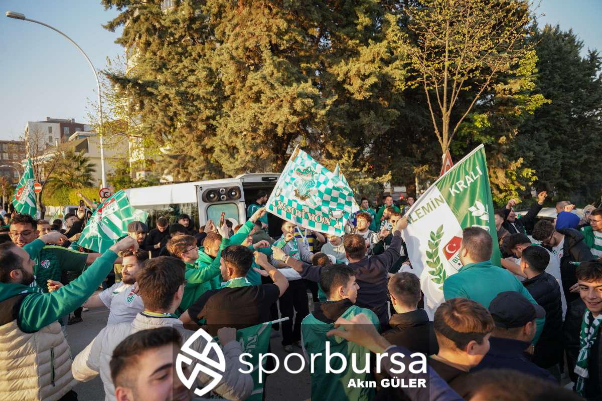 BURSASPOR ŞAMPİYONLUK KUTLAMASI