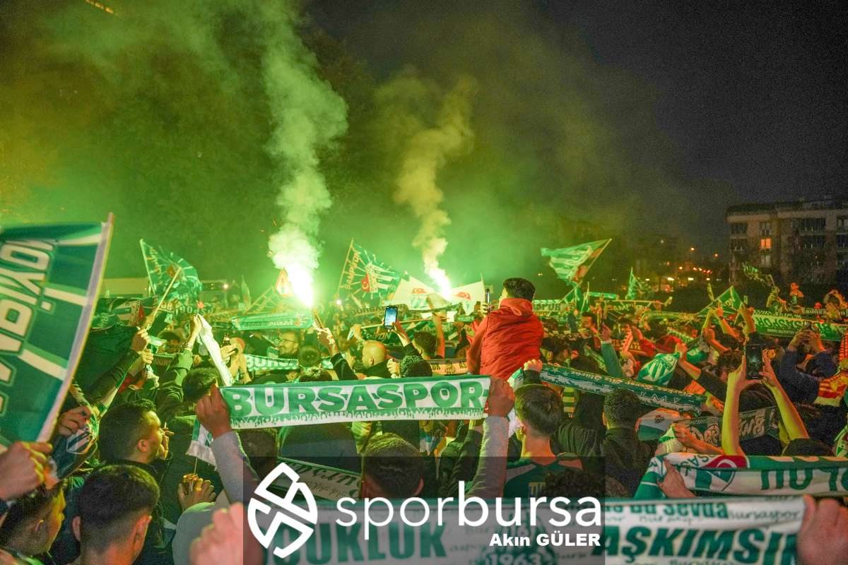 BURSASPOR ŞAMPİYONLUK KUTLAMASI