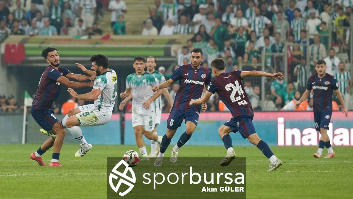 BURSASPOR - 1461 TRABZON MAÇ FOTOĞRAFLARI