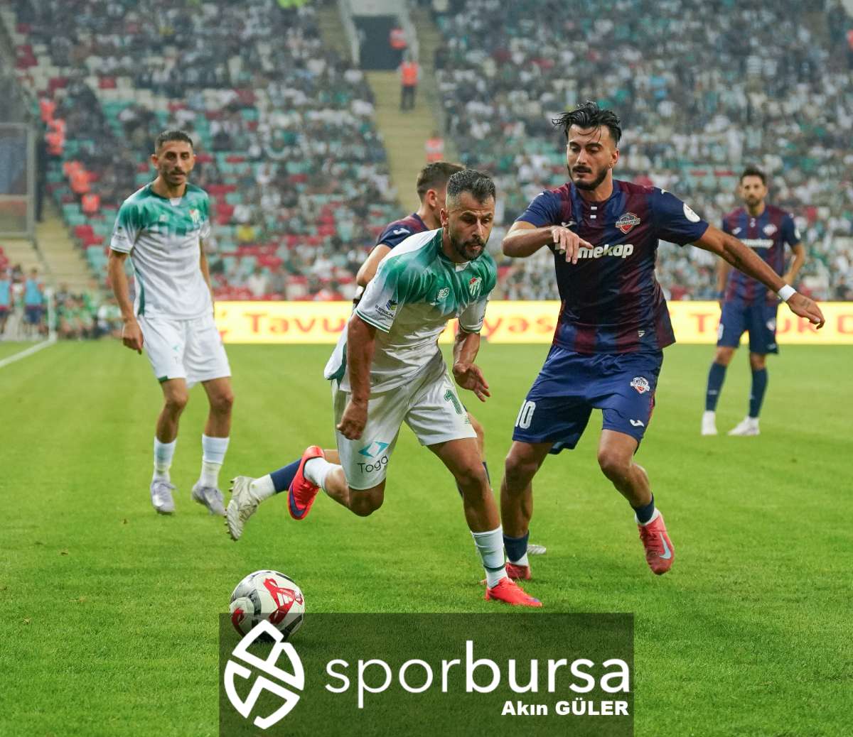 BURSASPOR - 1461 TRABZON MAÇ FOTOĞRAFLARI