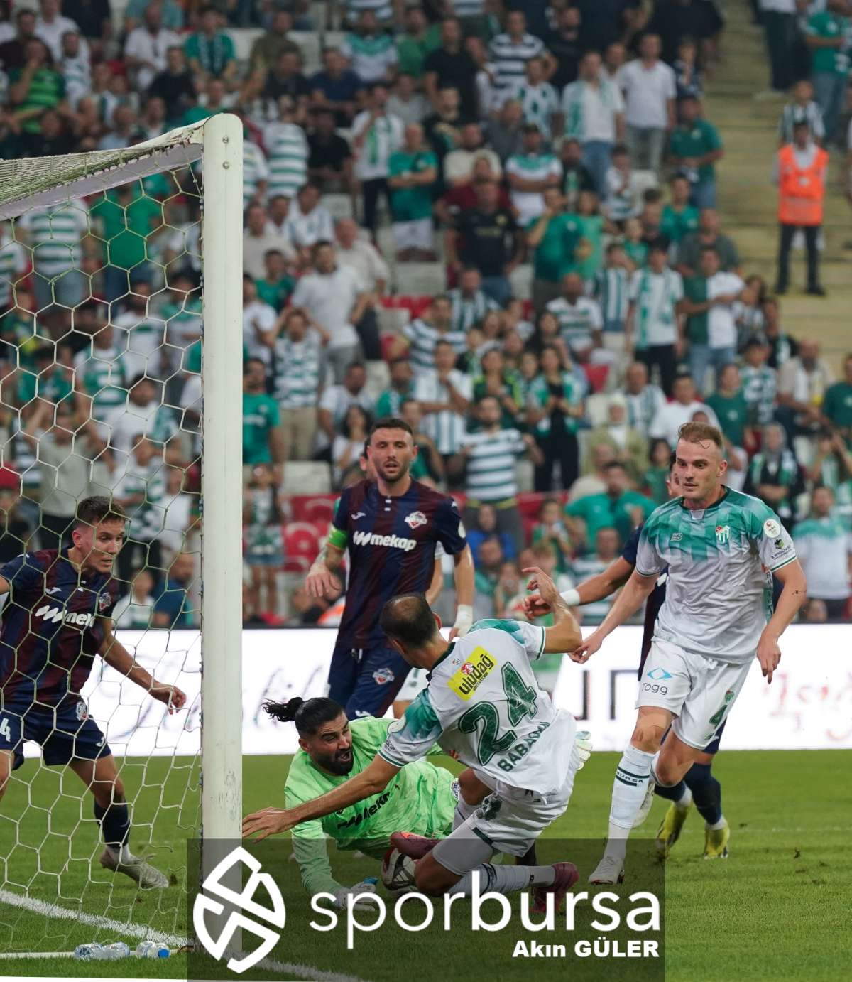 BURSASPOR - 1461 TRABZON MAÇ FOTOĞRAFLARI