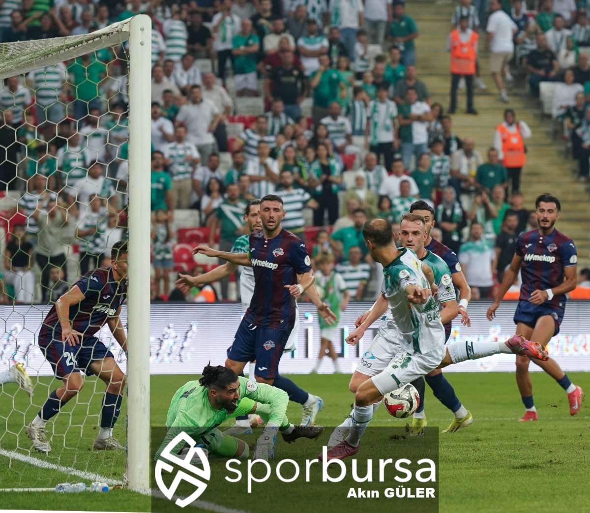 BURSASPOR - 1461 TRABZON MAÇ FOTOĞRAFLARI