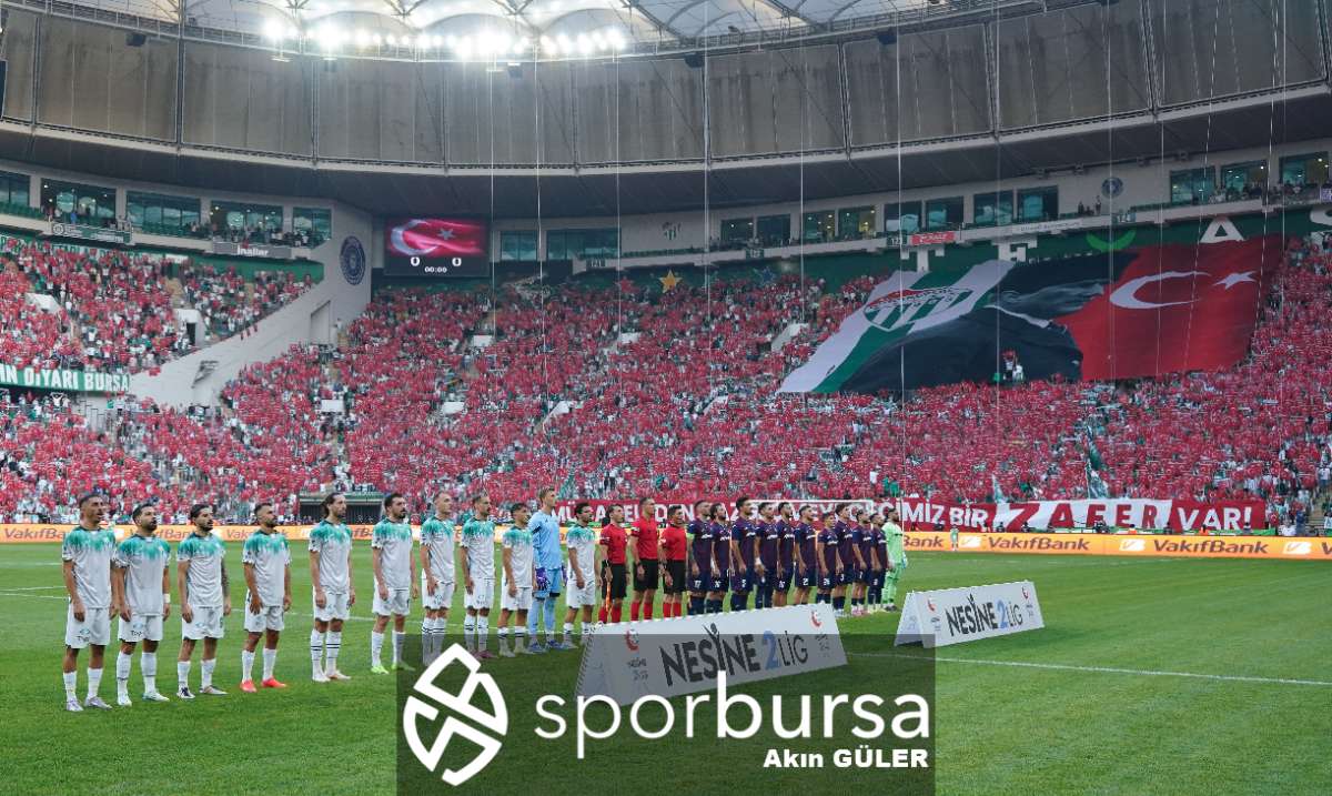 BURSASPOR - 1461 TRABZON MAÇ FOTOĞRAFLARI