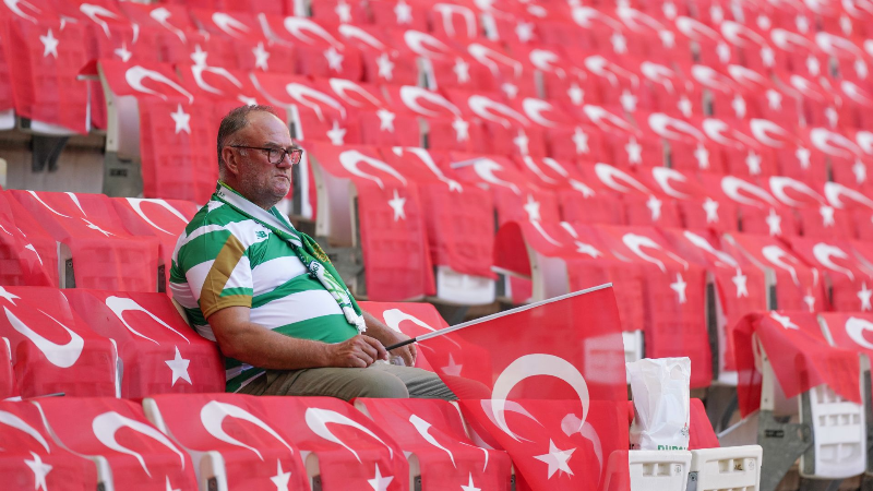 Bursaspor tribünleri yine çok farklı!