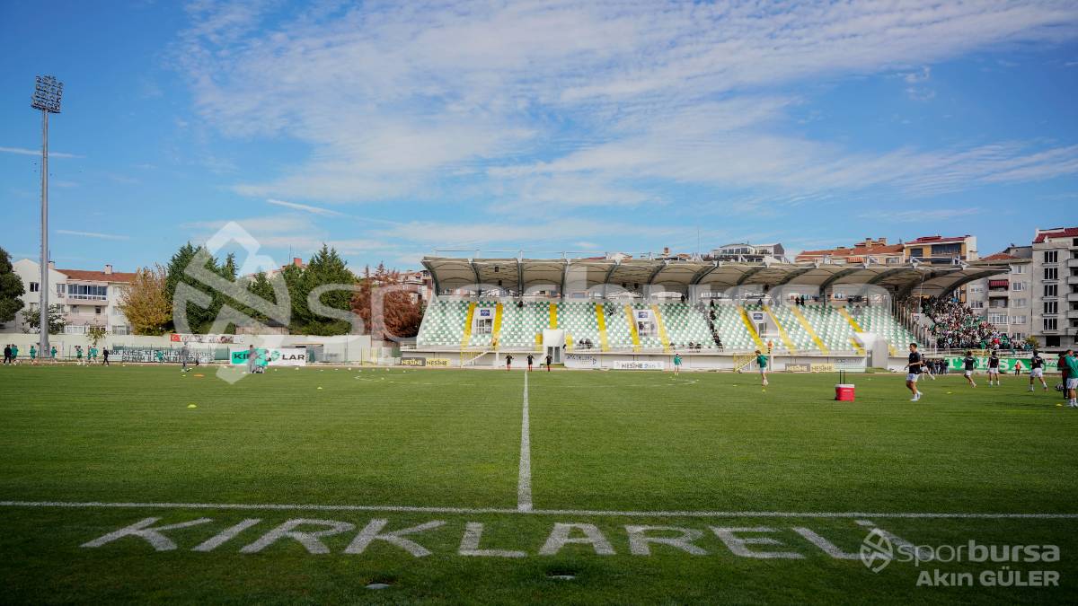 KIRKLARELİ - BURSASPOR MAÇ FOTOĞRAFLARI