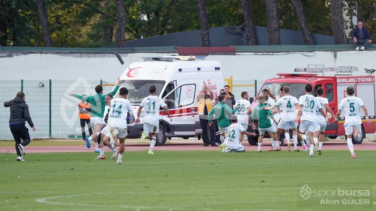 KIRKLARELİ - BURSASPOR MAÇ FOTOĞRAFLARI