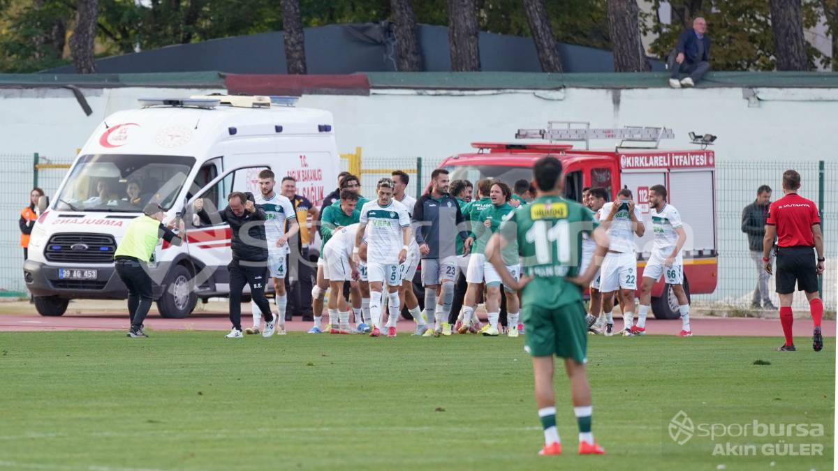 KIRKLARELİ - BURSASPOR MAÇ FOTOĞRAFLARI