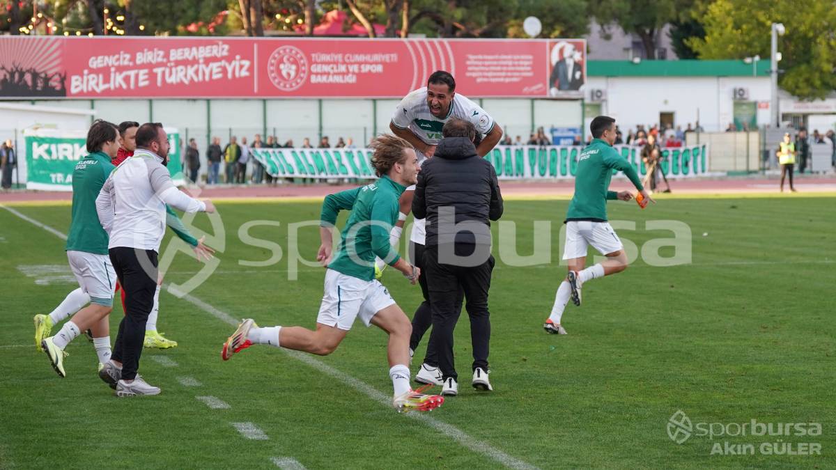 KIRKLARELİ - BURSASPOR MAÇ FOTOĞRAFLARI