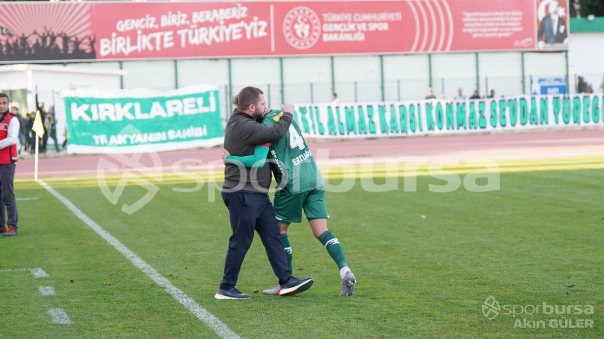 KIRKLARELİ - BURSASPOR MAÇ FOTOĞRAFLARI