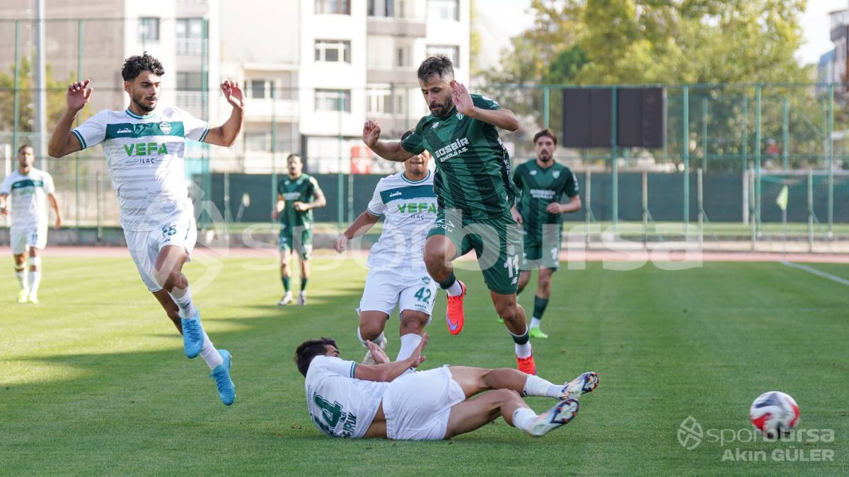KIRKLARELİ - BURSASPOR MAÇ FOTOĞRAFLARI