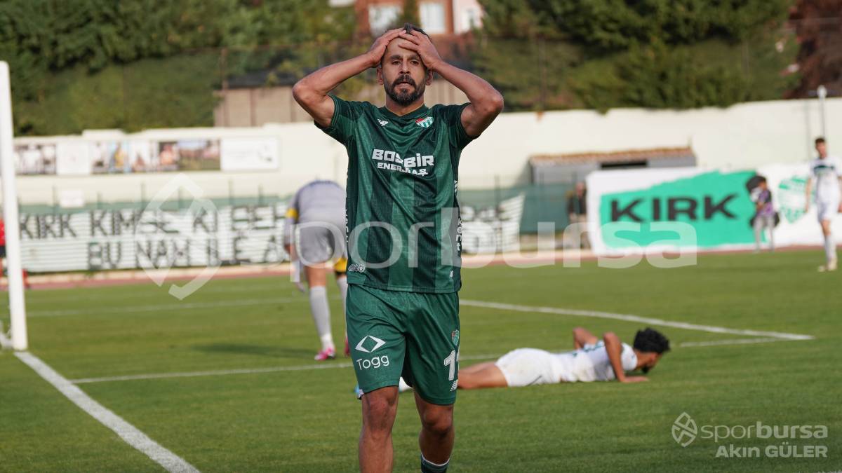 KIRKLARELİ - BURSASPOR MAÇ FOTOĞRAFLARI