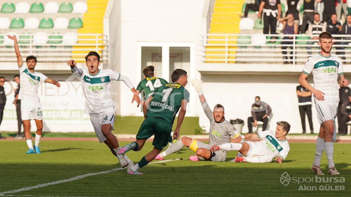 KIRKLARELİ - BURSASPOR MAÇ FOTOĞRAFLARI