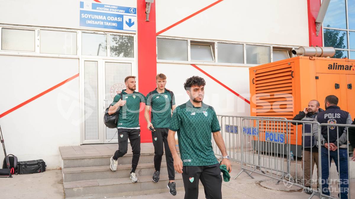 KIRKLARELİ - BURSASPOR MAÇ FOTOĞRAFLARI