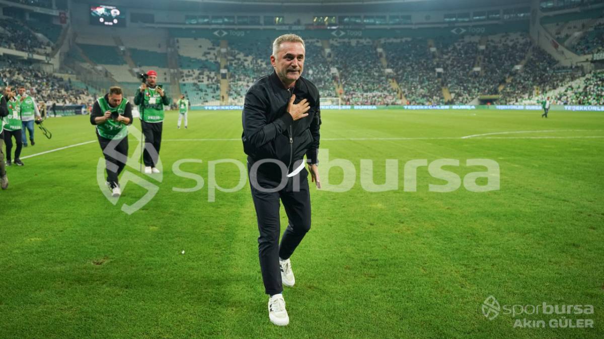 BURSASPOR - MENEMEN FK MAÇ FOTOĞRAFLARI