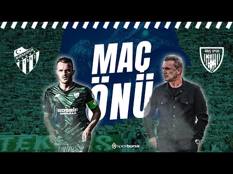 Bursaspor - Muş Spor Maç Öncesi Canlı Yayını... #sporbursatr #bursaspor