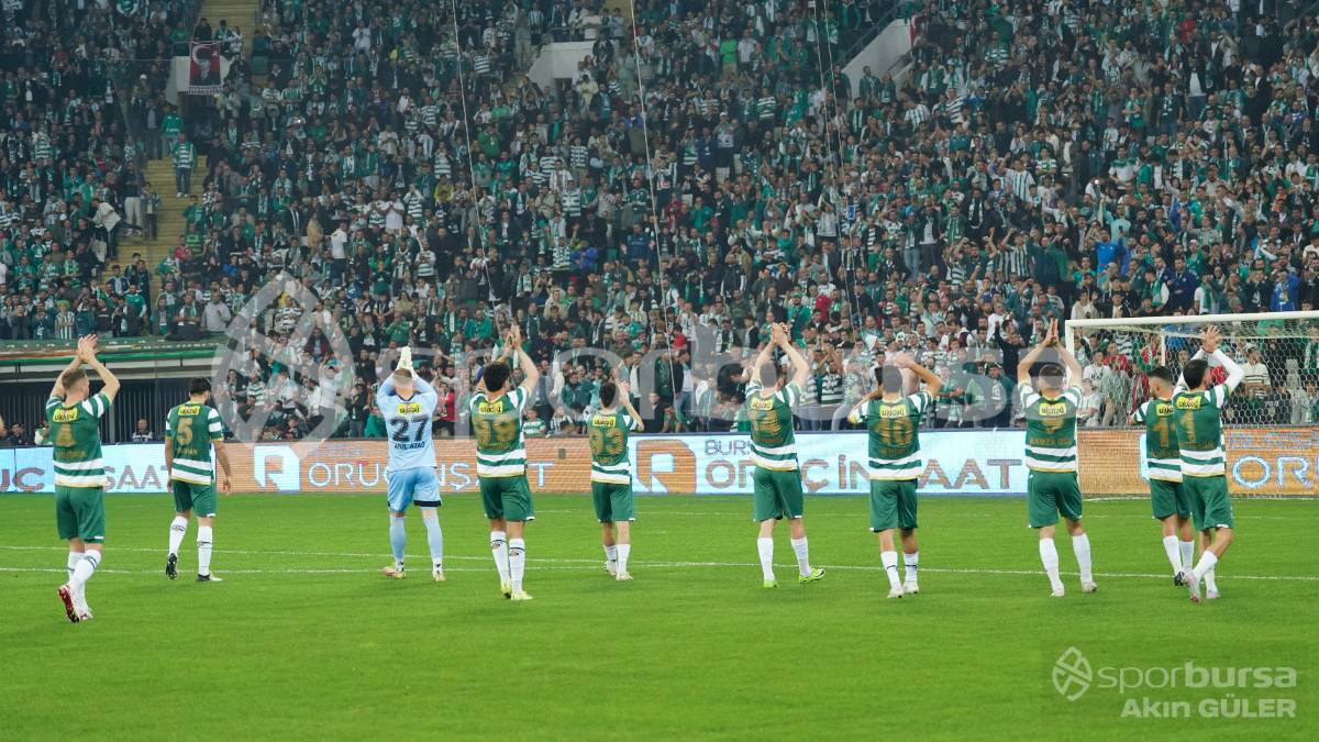 BURSASPOR - MUŞSPOR MAÇ FOTOĞRAFLARI