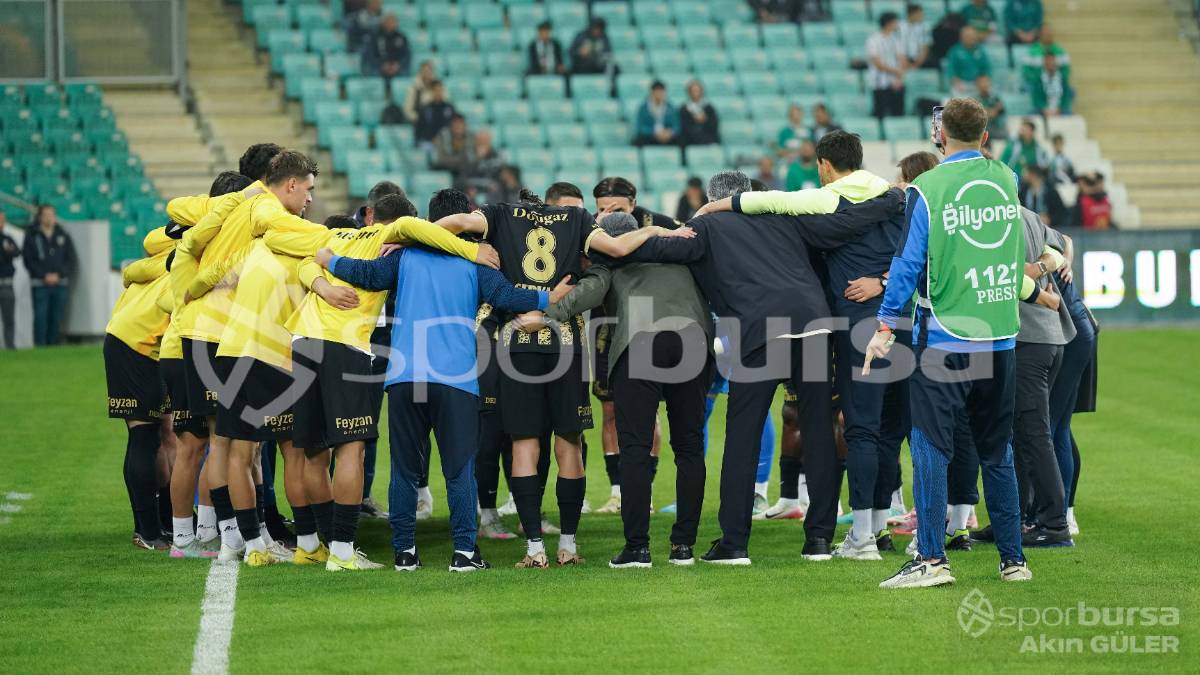 BURSASPOR - MUŞSPOR MAÇ FOTOĞRAFLARI