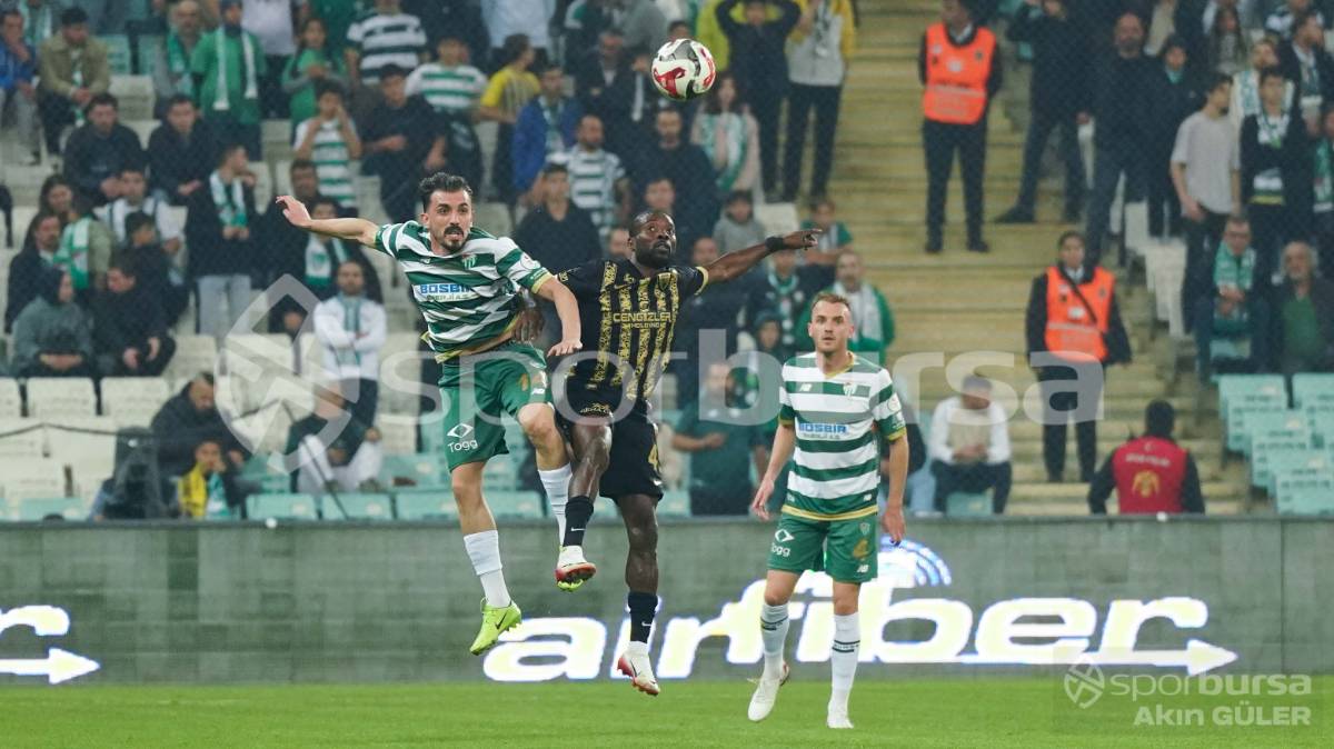 BURSASPOR - MUŞSPOR MAÇ FOTOĞRAFLARI