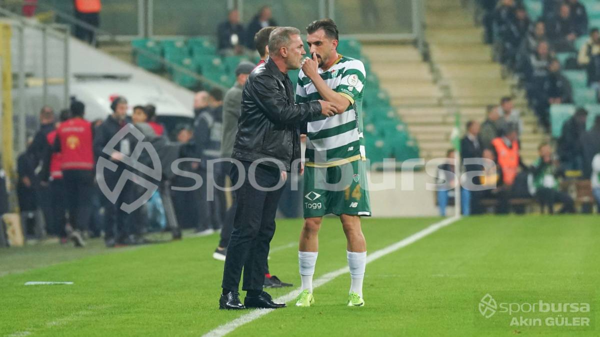 BURSASPOR - MUŞSPOR MAÇ FOTOĞRAFLARI