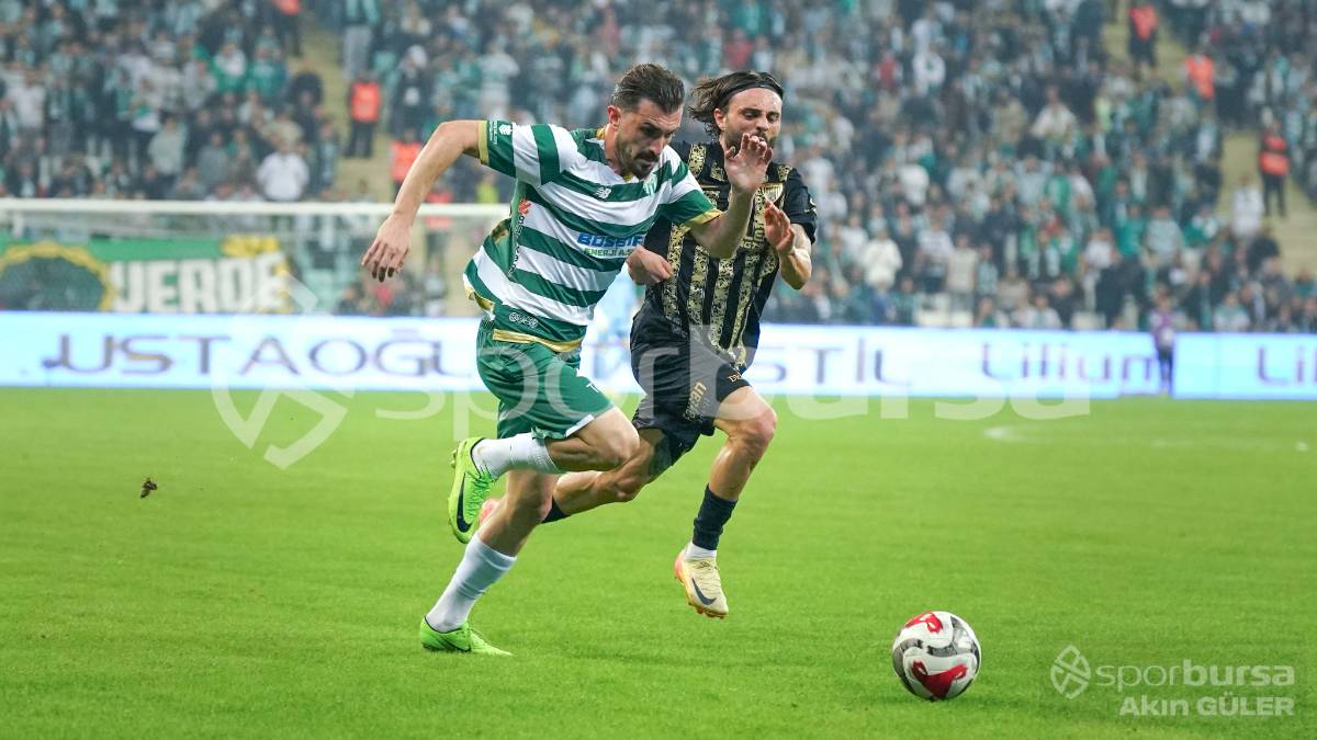 BURSASPOR - MUŞSPOR MAÇ FOTOĞRAFLARI