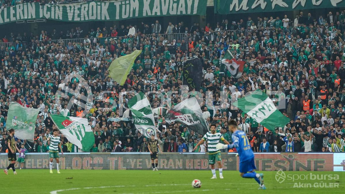 BURSASPOR - MUŞSPOR MAÇ FOTOĞRAFLARI