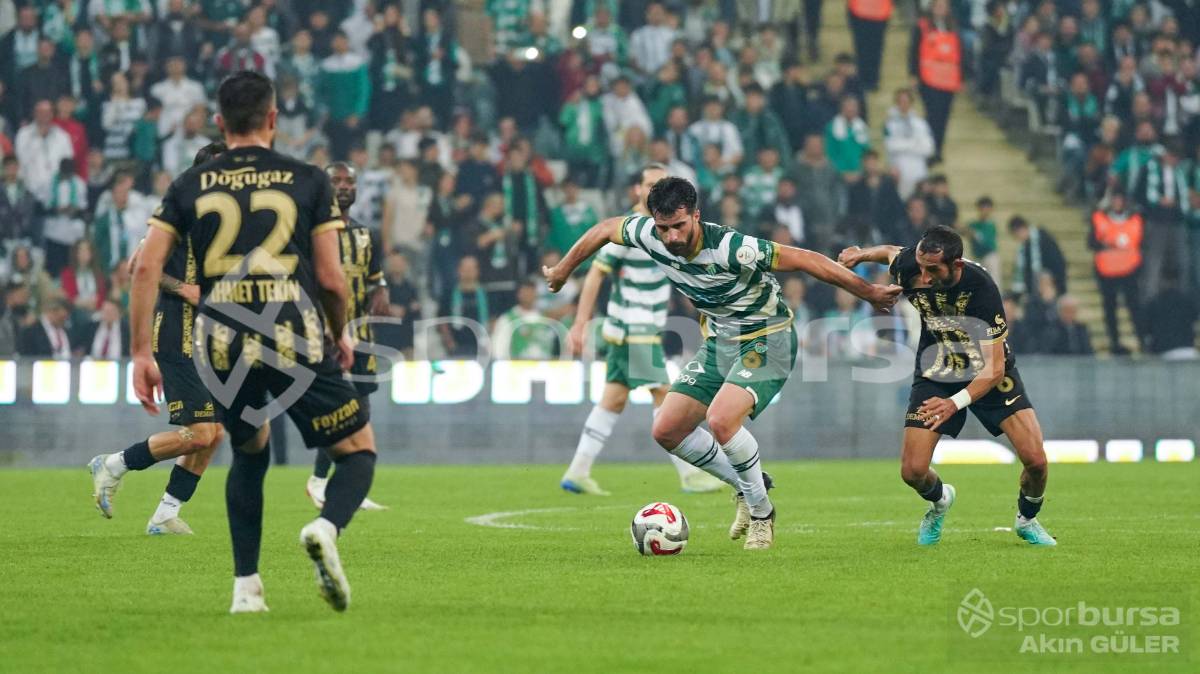 BURSASPOR - MUŞSPOR MAÇ FOTOĞRAFLARI