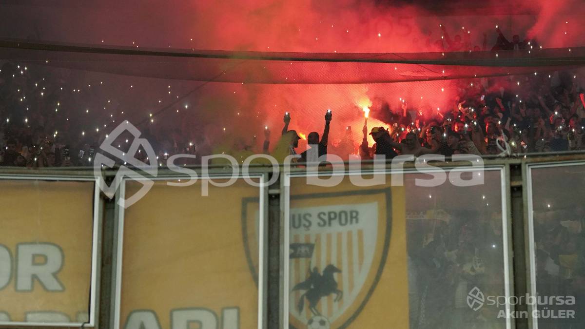 BURSASPOR - MUŞSPOR MAÇ FOTOĞRAFLARI