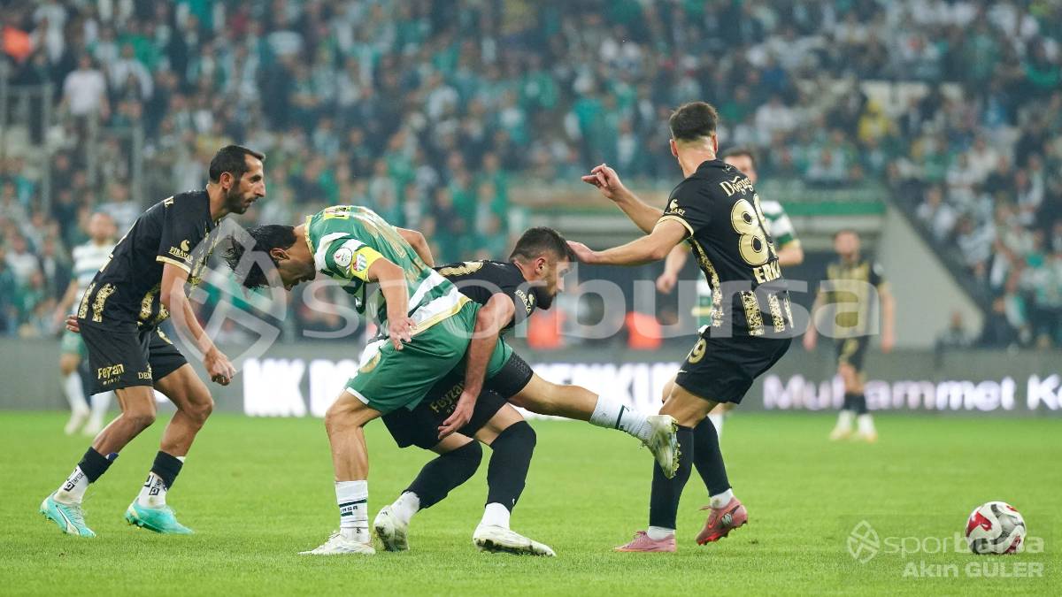 BURSASPOR - MUŞSPOR MAÇ FOTOĞRAFLARI
