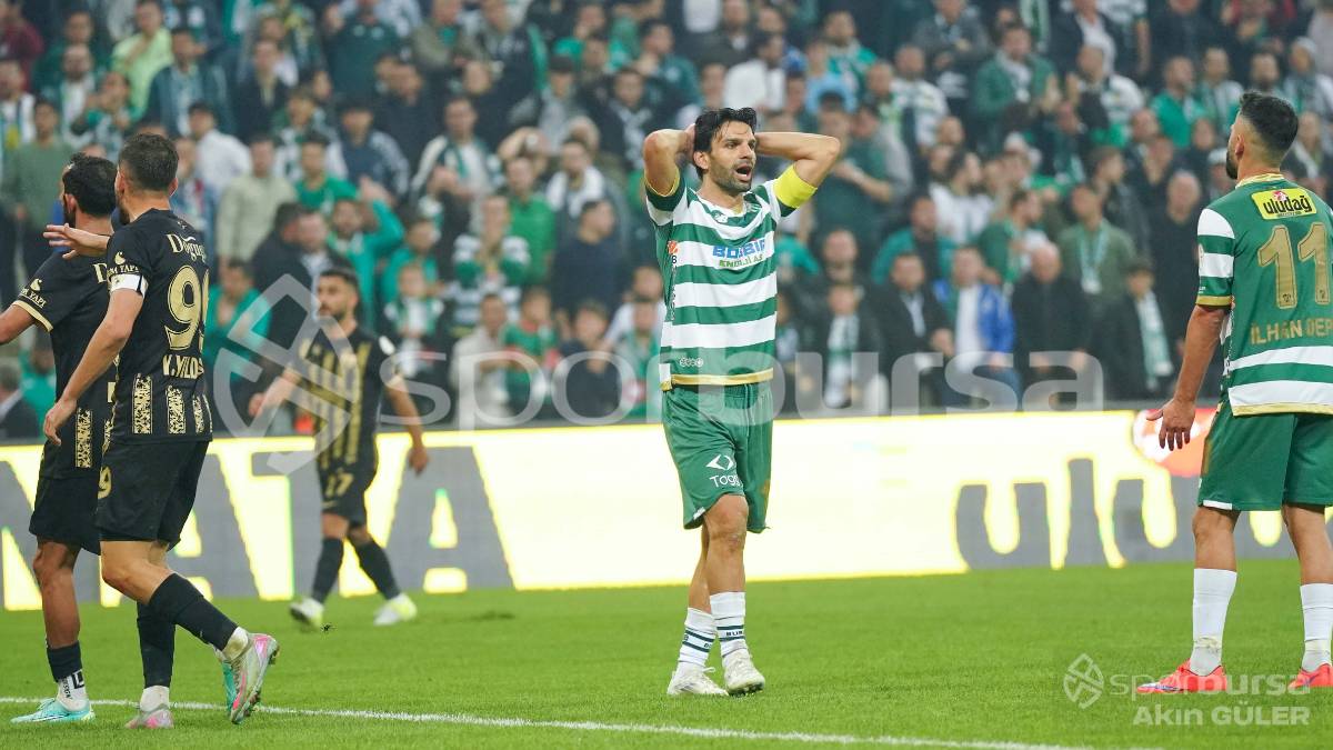 BURSASPOR - MUŞSPOR MAÇ FOTOĞRAFLARI
