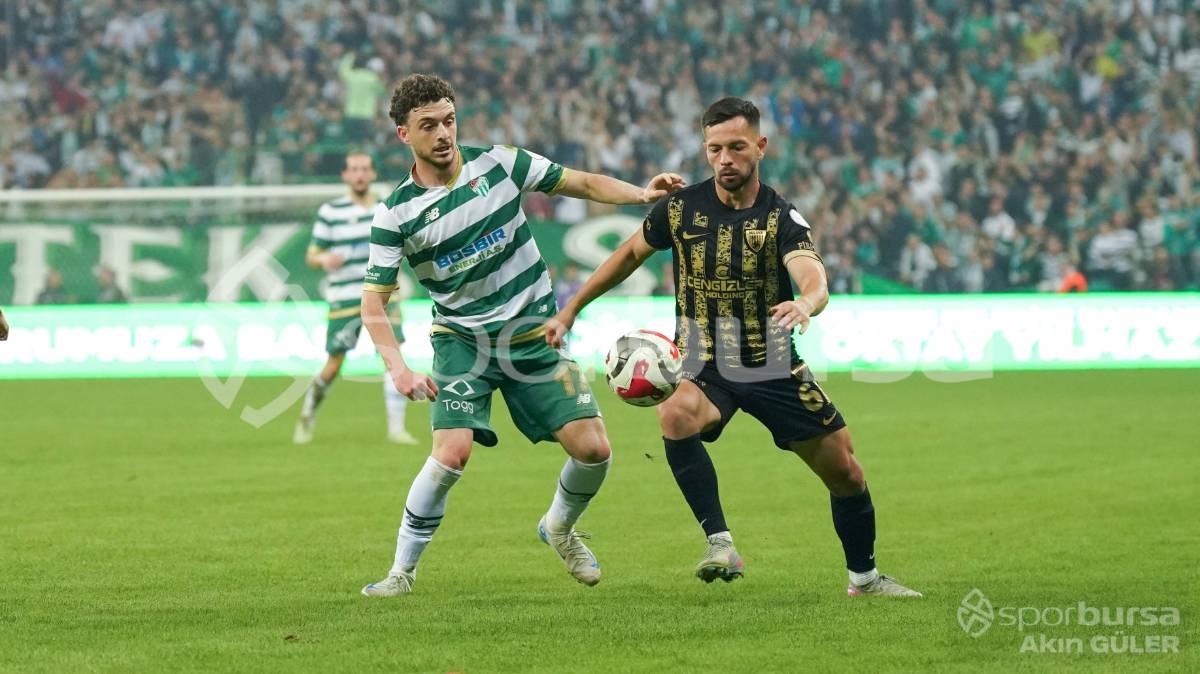 BURSASPOR - MUŞSPOR MAÇ FOTOĞRAFLARI