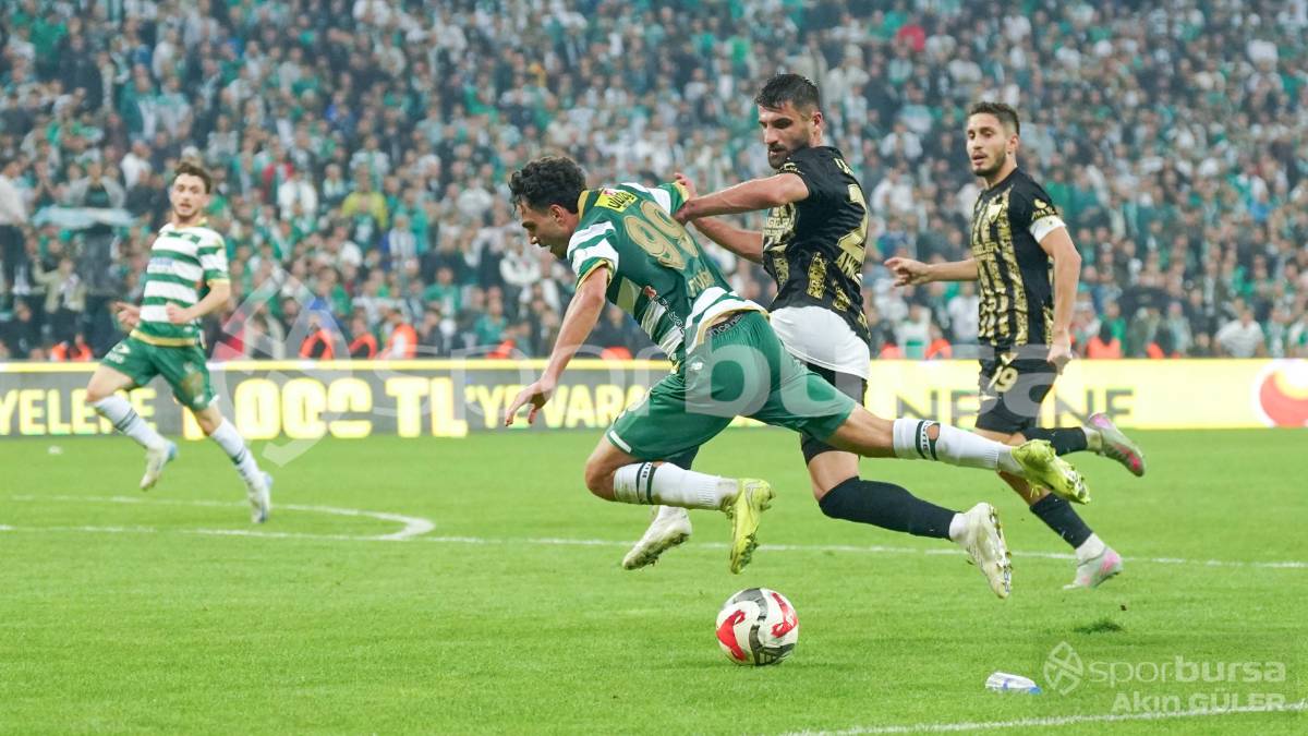 BURSASPOR - MUŞSPOR MAÇ FOTOĞRAFLARI