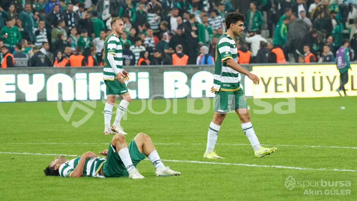 BURSASPOR - MUŞSPOR MAÇ FOTOĞRAFLARI