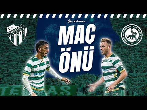Bursaspor - K.Maraş İstiklal Maç Öncesi Canlı Yayını... #sporbursatr #bursaspor