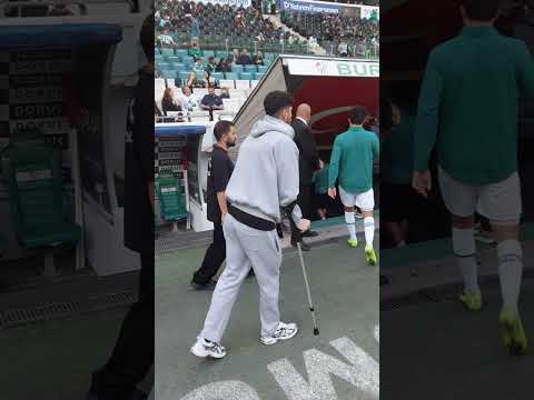 Emrehan Gedikli ve Tayfun Aydoğan takımı yalnız bırakmadı! 🐊 #sporbursatr #bursaspor