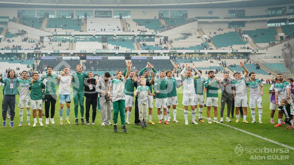 BURSASPOR - KAHRAMANMARAŞ İSTİKLAL MAÇ FOTOĞRAFLARI