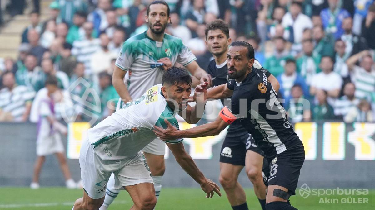 BURSASPOR - KAHRAMANMARAŞ İSTİKLAL MAÇ FOTOĞRAFLARI