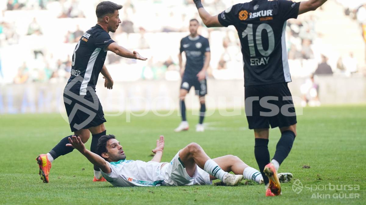 BURSASPOR - KAHRAMANMARAŞ İSTİKLAL MAÇ FOTOĞRAFLARI